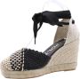 Maypol Verhoog je stijl met Spree Wedge Heels Black Dames - Thumbnail 25