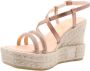 Maypol Stijlvolle Wedge Sandalen voor Trendy Vrouwen Pink Dames - Thumbnail 11