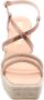 Maypol Stijlvolle Wedge Sandalen voor Trendy Vrouwen Pink Dames - Thumbnail 12