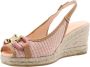 Maypol Stijlvolle Wedge Sandalen voor Trendy Vrouwen Pink Dames - Thumbnail 4