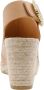 Maypol Stijlvolle Espadrille Sleehakken Brown Dames - Thumbnail 13