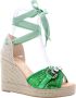 Maypol Wurm Wedge Heels Green Dames - Thumbnail 10