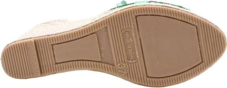 Maypol Wurm Espadrille Green Dames