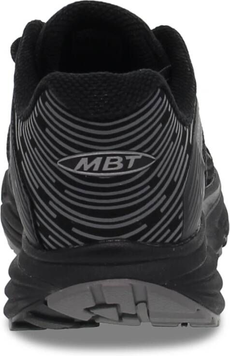 MBT Sneakers voor dames van nylon en kunstleer Zwart Dames