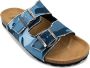 MC2 Saint Barth Kurk Binnenzool Rubberen Zool Sandalen Multicolor Heren - Thumbnail 3