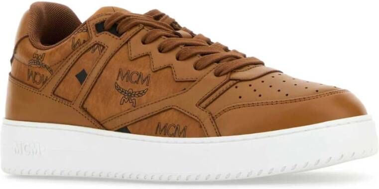 MCM Gedrukte canvas Terrain sneakers
