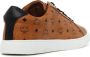 MCM Terrain Monogram Print Sneakers Bruin Heren - Thumbnail 3