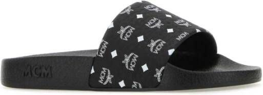 MCM Zwarte Rubber Sneakers