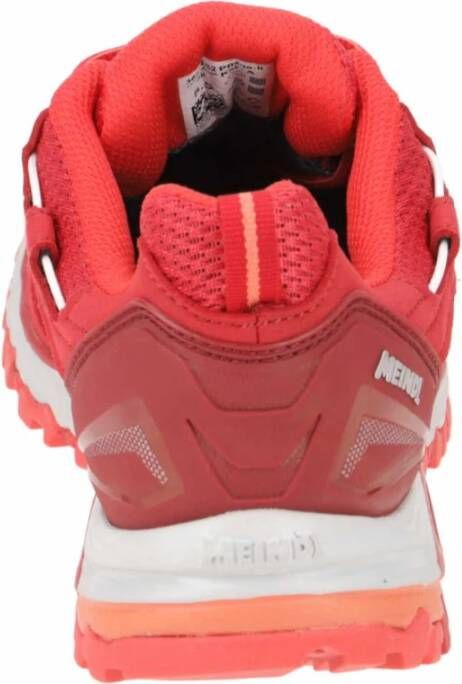 Meindl Casual veterschoenen voor dames in mediumrood