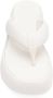 Melissa Beige Fuzzy AD Flatform Sandalen Beige Dames - Thumbnail 3