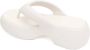 Melissa Beige Fuzzy AD Flatform Sandalen Beige Dames - Thumbnail 4