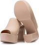Melissa Beige Mule Sandalen Klassieke Stijl Beige Dames - Thumbnail 2