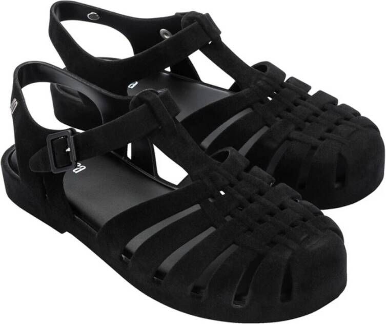 Melissa Platte Sandalen Stijl 33863 Black Dames