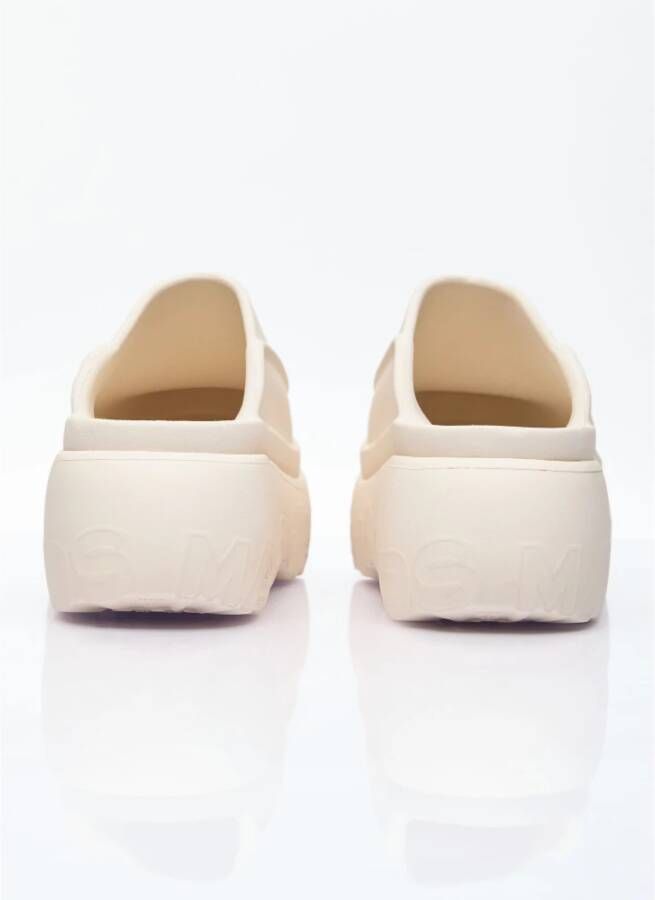 Melissa Bio EVA Klomp Platforms Matte Finish Beige Dames