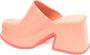 Melissa Bruine contrastzool muiltjes Mia AD Brown Dames - Thumbnail 4