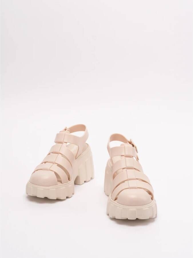 Melissa Flat Sandals Beige Dames