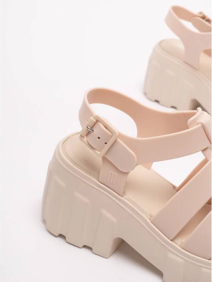 Melissa Flat Sandals Beige Dames