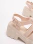 Melissa Beige Fisherman Sandals met Caged Design Beige Dames - Thumbnail 9