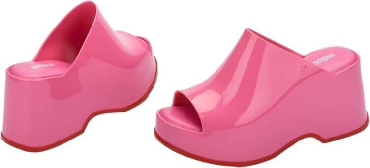 Melissa Flat Sandals Pink Dames
