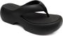 Melissa Gratis Fuzzy AD Zwarte Flatform Sandalen Black Dames - Thumbnail 2
