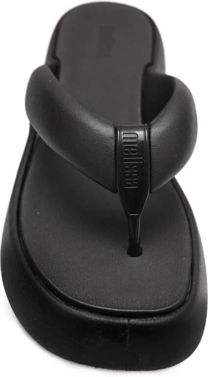 Melissa Gratis Fuzzy AD Zwarte Flatform Sandalen Black Dames