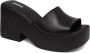 Melissa Posh AD Zwarte Platform Muiltjes Black Dames - Thumbnail 2