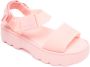 Melissa Roze Flatform Sandalen Kick Off AD Pink Dames - Thumbnail 2