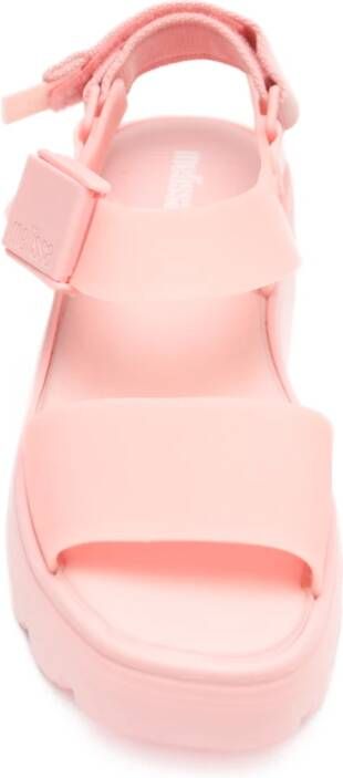 Melissa Roze Flatform Sandalen Kick Off AD Pink Dames