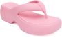 Melissa Roze Fuzzy AD Flatform Sandalen Pink Dames - Thumbnail 2