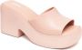 Melissa Roze Platform Mules Posh AD Stijl Pink Dames - Thumbnail 2