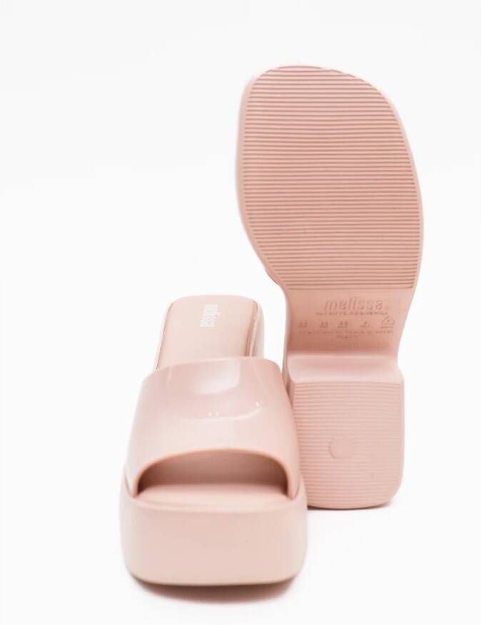 Melissa Roze Platform Mules Posh AD Stijl Pink Dames