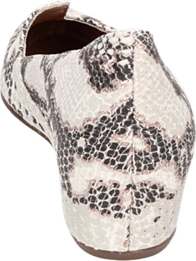 Melluso Bruin Patroon Pumps