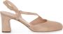 Melluso Nude Drill Pumps Pink Dames - Thumbnail 3