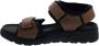 Mephisto Sandaal Tito Chestnut Heren Sandalen Bruin Zwart - Thumbnail 13