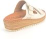 Mephisto Beige Open Teen Sandalen 2 Velcro Beige Dames - Thumbnail 3