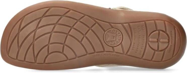 Mephisto Beige slide teen sandaal Alinda