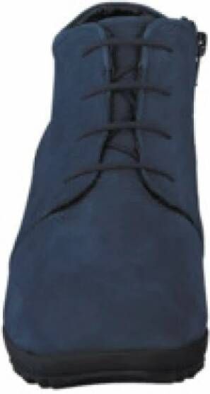 Mephisto Blauwe Casual Veterschoen voor Dames