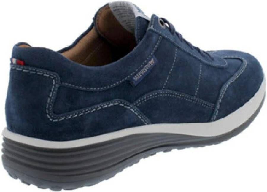 Mephisto Blauwe Casual Veterschoenen voor Heren