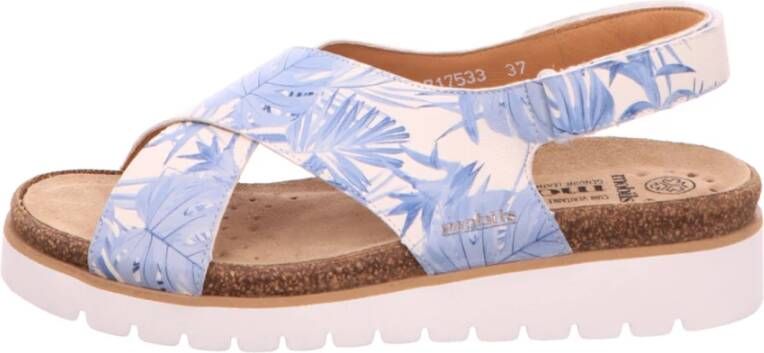 Mephisto Blauwe Comfort Sandalen voor Heren