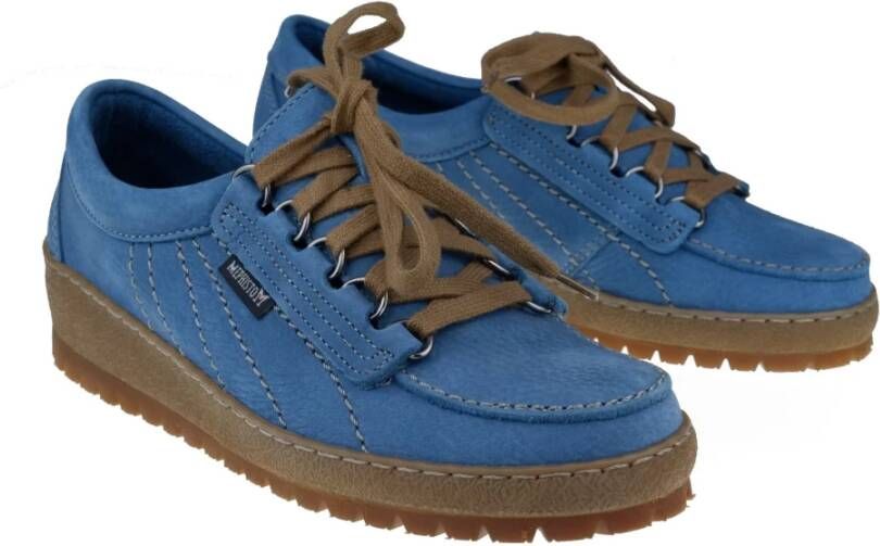 mephisto Blauwe Dames Sneaker Blue Dames