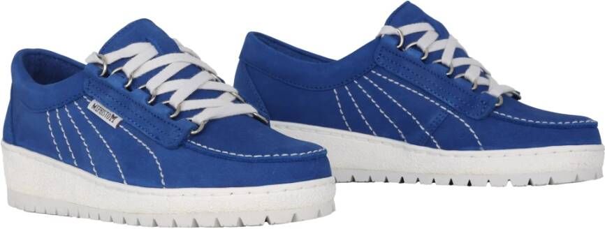 mephisto Blauwe damessneaker trendy en comfortabel Blue Dames