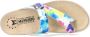 Mephisto Bloem Slide Teen Sandaal Multicolor Dames - Thumbnail 4