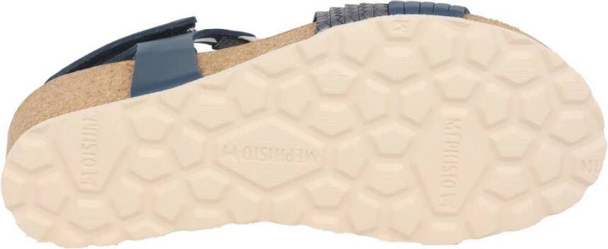 Mephisto Blue Mix Sandaal Zomercollectie