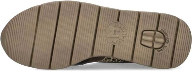 mephisto Bronzen Sneaker met Rits voor Dames Multicolor Dames