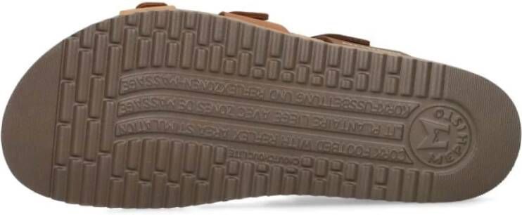 Mephisto Bruine Band Sandaal met SOFT-air Technologie