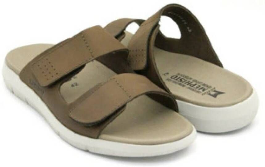 Mephisto Bruine Heren Slippers