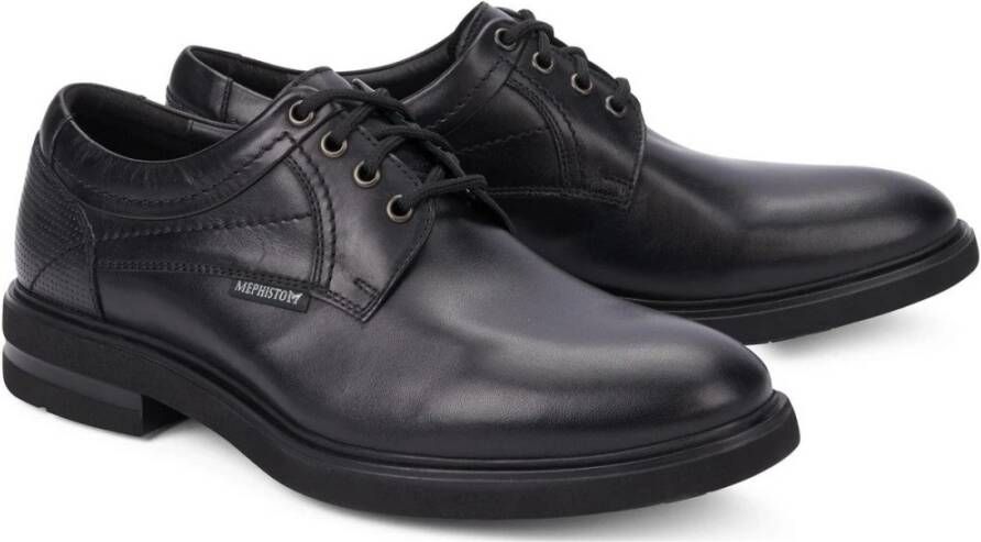 mephisto Elegante Heren Zakelijke Schoenen Black Heren