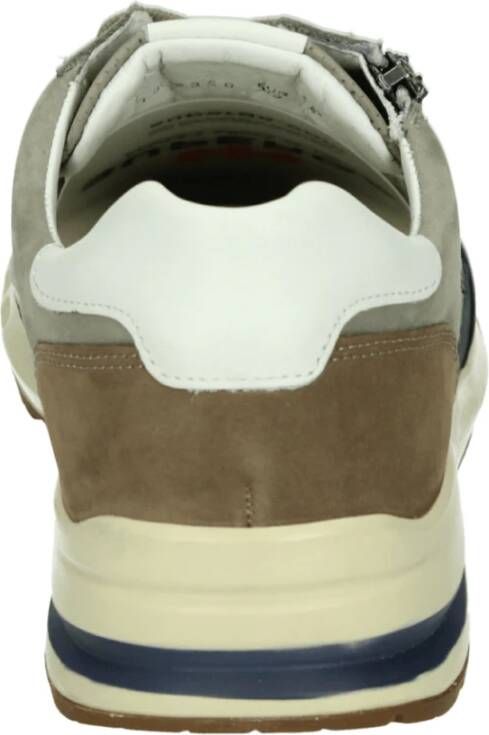 Mephisto Casual Blauw Leren Sneakers