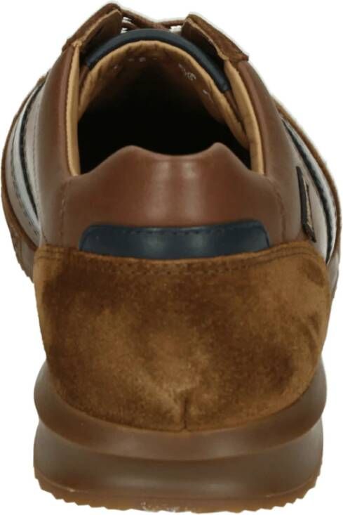 Mephisto Casual leren sneakers in cognac