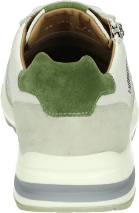 Mephisto Casual witte leren sneakers